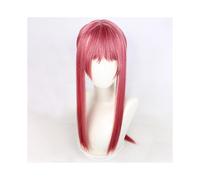 Chainsaw Man Machima Cos Wig Devil Hunter Chain Saw Man Cosplay Pink Twist Braid Wig