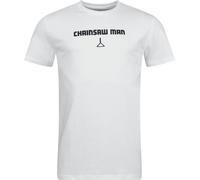 Chainsaw Man Men's White Regular T-Shirt L White
