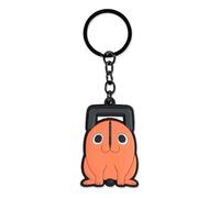 Difuzed Porte-clés en caoutchouc Pochita (Chainsaw Man) noir/orange