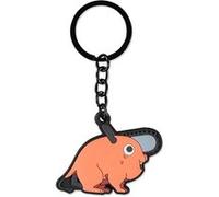 Chainsaw Man - Porte-clés caoutchouc Pochita Sitting