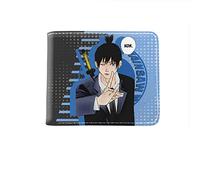 Chainsaw Man Portefeuille, Portefeuille en Cuir PU, Animé 3D Denji, Power, MAKIMA Imprimé Portefeuille pour Adolescents, garçons, Filles, Fans d'anime, Noël, Type 10, 11.5x9.5x2cm, Décontracté