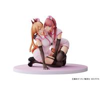 Chainsaw Man Pvc Statue 1/7 Power et Makima Nurse Ver.14 Cm Furyu