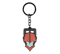 Chainsaw Man Unisexe Porte-clefs noir/orange caoutchouc