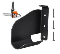 Chainsaw Storage Mount - Space Saving Heavy Duty Bracket, Metal Hanger | Chainsaw Storage Bracket for Garage Studio Shed Home Basement
