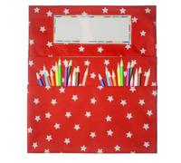 Chair Back Storage Pocket Chart - Multi-Pocket Classroom Seat Organizer Bag | Multiple Storage Pockets, Durable Fabric Construction, Easy Slip-On Design For School Chairs & Desks