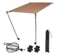 Chair Canopy - 33.07x27.56x27.56 inches Deck Chairs, Foldable Sun Lounger Chair, Folding Camping Chairs Canopy Outdoor | Sun Shelter Umbrella Heavy Duty Lounge Sunshade for Lounge Adults Travel Fishin
