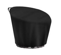 Chair Covers - Dust-Proof Round Protection for Lawn Patio Deep Seat Furniture, Sturdy 210D Oxford Cloth with Waterproof Design, Lightweight Cover for Deck, Balcony, Outdoor Furniture, 47.24in, 51.97in