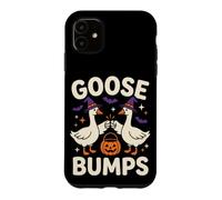 Chair de Poule Halloween, Une oie Idiote, Halloween drôle Coque pour iPhone 11