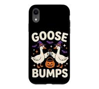 Chair de Poule Halloween, Une oie Idiote, Halloween drôle Coque pour iPhone XR