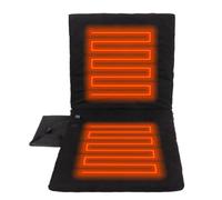 Chair Heating Pad | 3 Levels Foldable Bleacher Seat Cushion Warmer