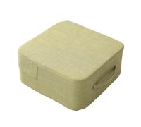 Chair Pad Pillow, Soft Seating Pillow, Seat Cushion Chair Pad, Washable Cotton and Linen Cushions, Soft Seating with Washable Cover for Yoga, Meditation Cushion Yoga