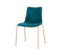 Chaise 4 Pieds Assise rembourré Empilable Sans Accoudoirs Scab Zebra Pop 2640 OS M2 09 Vert paon