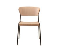 Chaise 4 Pieds Empilable Sans Accoudoirs Scab Lisa Wood 2852 VA RN Chêne naturel