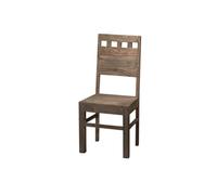Chaise 45x45 Palissandre huilé Gris taupe Set 2 NATURE GREY N° 120