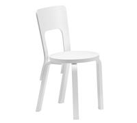 artek Chaise de Table à Manger 66 Blanc