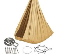 Chaise À Balançoire pour Jeunes | Support Élastique Confortable - Chaise Hamac pour Intérieur - pour Les Garçons Et Les Filles pour La Chambre Le Balcon Le Jardin Le Camping Le Porche La