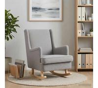 Chaise à bascule Bou erçante Moderne Mobilier maison Fauteuil Salle vidaXL v