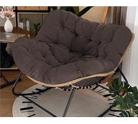Chaise à bascule d'extérieur, chaise à bascule d'œuf de patio, chaise Papasan d'intérieur, chaise longue en rotin et osier, chaise royale moderne for chambre à coucher, salon, porche, jardin, pelouse
