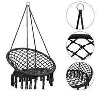 Vidaxl Chaise À Bascule En Hamac 80 Cm Anthracite