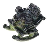 Chaise à bascule en résine polyvalente, grenouilles, thés, couleurs changeantes pour animaux de compagnie, décorations de bureau, méditations et cadeaux culturels, thés sensibles à la décors de