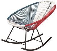 Chaise à bascule multi-usages, chaise longue, chaise inclinable, chaise à bascule, mobilier de jardin, table de balcon, chaise de réunion, chaise de bureau, chaise de table en rotin PE style rotin cha