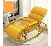 Chaise à bascule pliante surdimensionnée pour extérieur, chaise de jardin inclinable réglable avec repose-pieds, chaise à bascule confortable pour balcon et salon, design durable et élégant