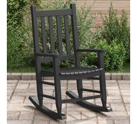 Chaise à Bascule pour Enfants Siège Extérieur Bois Peuplier Massif vidaXL