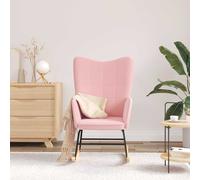 Chaise Relaxante Vidaxl En Tissu Noir Ressemblant À La Laine Bou Noir