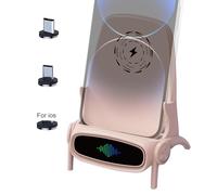 Chaise à chargeur rapide sans fil - Support de charge rapide, support de téléphone réglable, station de charge de bureau | Parfait pour le bureau, la maison, la plupart des téléphones, une utilisation