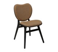 Chaise A Conversation Piece structure chêne noir WxHxD 52x86x57.5cm