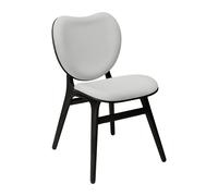 Chaise A Conversation Piece structure chêne noir WxHxD 52x86x57.5cm