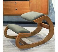 Chaise à genoux ergonomique en bois pour soulager les douleurs dorsales, chaise de bureau confortable pour façonner le corps et corriger la colonne vertébrale