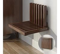 Chaise à langer murale pliable en bois - Banc à chaussures pour chambre à coucher, salle de bain, entrée, salon - Chaise pliante