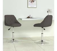 Chaise à Manger Pivotante Siège à Dîner Cuisine Repas Intérieur Velours vidaXL