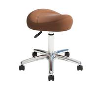 Chaise À roulettes Ergonomique, Tabouret Pivotant Pneumatique, Coussin Moelleux Et Hauteur Réglable for La Maison, Le Bureau, Le Salon Ou La Boutique(Color 1)