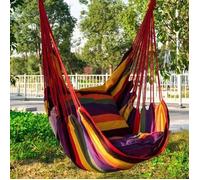 Chaise accrochante d'hamac de toile accrochant le lit d'oscillation de corde 200KG portant