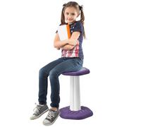 VEVOR Tabouret Oscillant avec Coussin en Éponge, Tabouret Dynamique Capacité de Charge 70 kg, Siège Ergonomique, pour Amélioration de la Concentration et de la Posture, pour Écoles Bureau, Violet