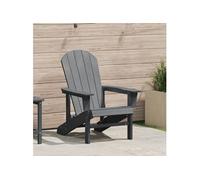 Chaise Adirondack HDPE Sièges extérieurs de jardin Mobilier patio Salon vidaXL v