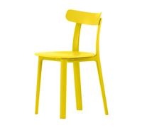 Vitra Chaise All Plastic jaune bouton d'or - two tone pour usages indoor & outdoor
