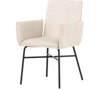 Chaise allure interieur non empilable non pliable H. 86 cm en plastique beige beige G