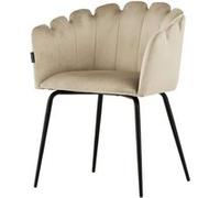 Chaise allure non pliable interieur H. 77 cm beige