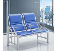 Chaise anti-goutte intraveineuse avec dossier et accoudoirs réglables, cadre en acier pour clinique, hôpital, soins à domicile