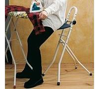 Chaise antifatigue pliable et réglable.