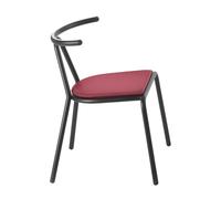 Chaise assise Platinum Flukso Toro frame black