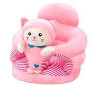 Chaise assise pour bébé, chaton de dessin animé mignon, chaise assise en peluche pour bébé, canapé de soutien pour chambre à coucher, salon, crèche, appartement, siège au sol pour moi, assis