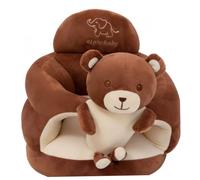 Chaise assise pour bébé en peluche éléphant gris chaise assise pour bébé avec soutien dorsal ergonomique pour apprendre à s'asseoir jouer et se reposer