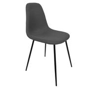 Lot de 4 Chaises "Atome" 86cm Gris