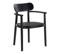 Chaise avec accoudoirs 118 FV avec clayonnage Dark Melange WxHxD 57x80x52cm