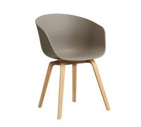 Chaise avec accoudoirs AAC 22 2.0 chêne laqué water-based lacquered oak base