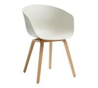 Chaise avec accoudoirs AAC 22 2.0 chêne laqué water-based lacquered oak base